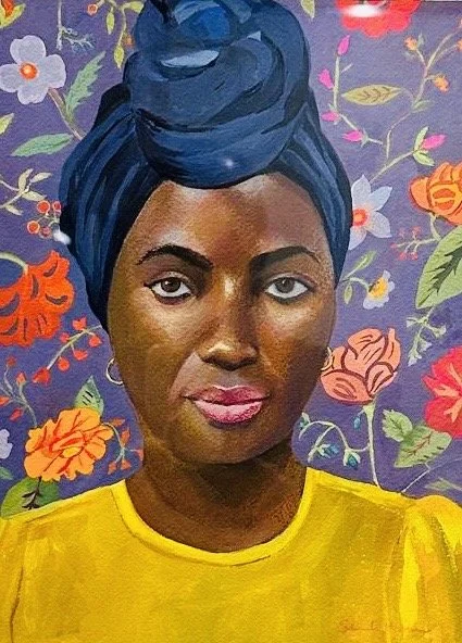 The Paris Pharmacist. 16 x 14 inches. Gouache on paper.