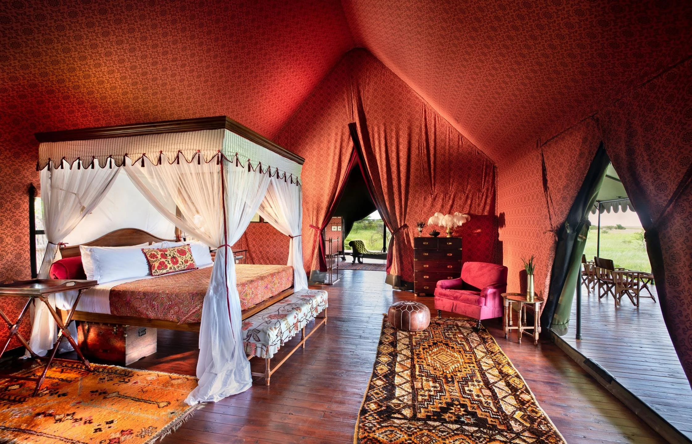 Jack's Camp is one of Africa's most iconic luxury safari camps, set in a vast private wildlife concession in Botswana's Makgadikgadi Pans, Africa.