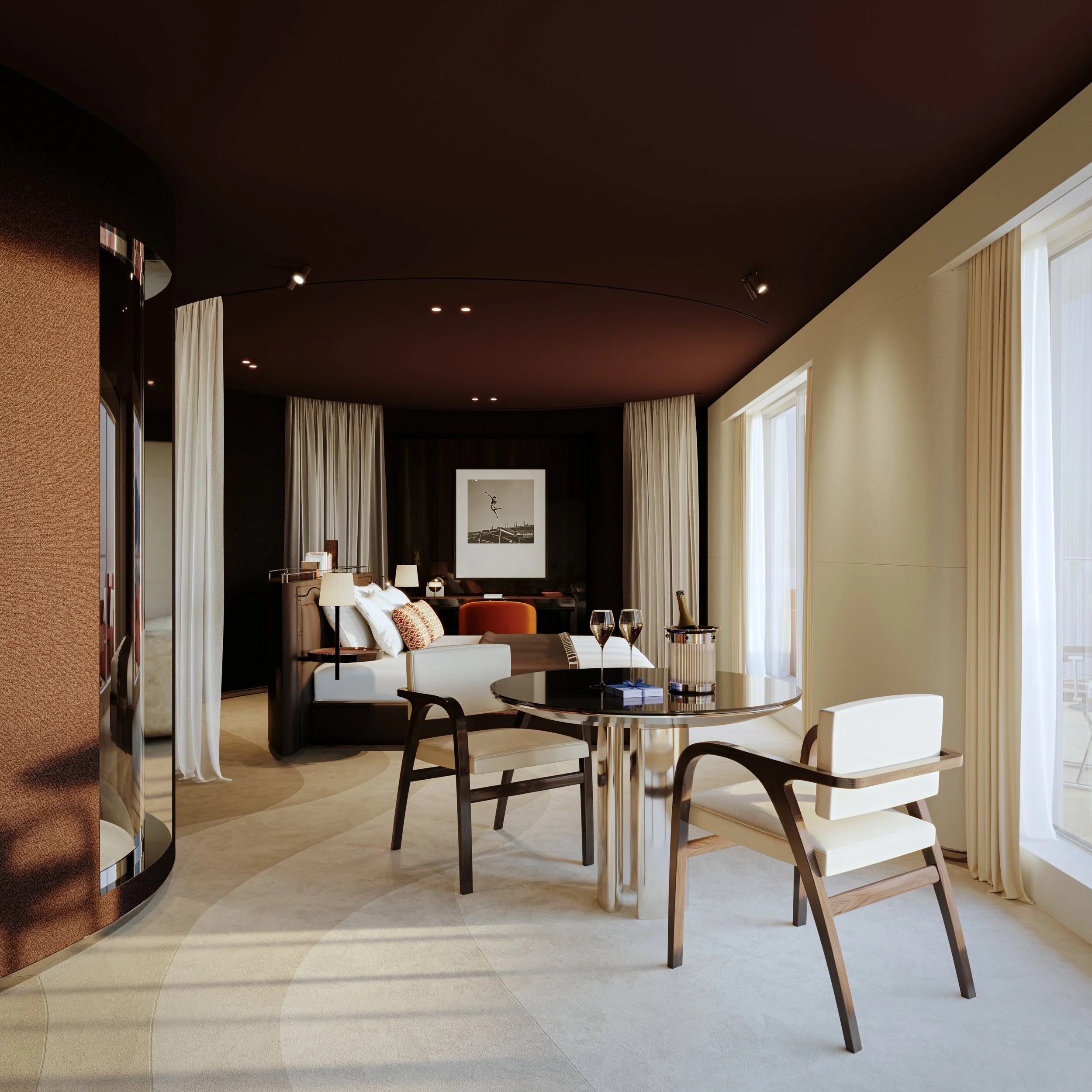 Orientexpress Sailingyachts Corinthian deck 7 Mistral dining