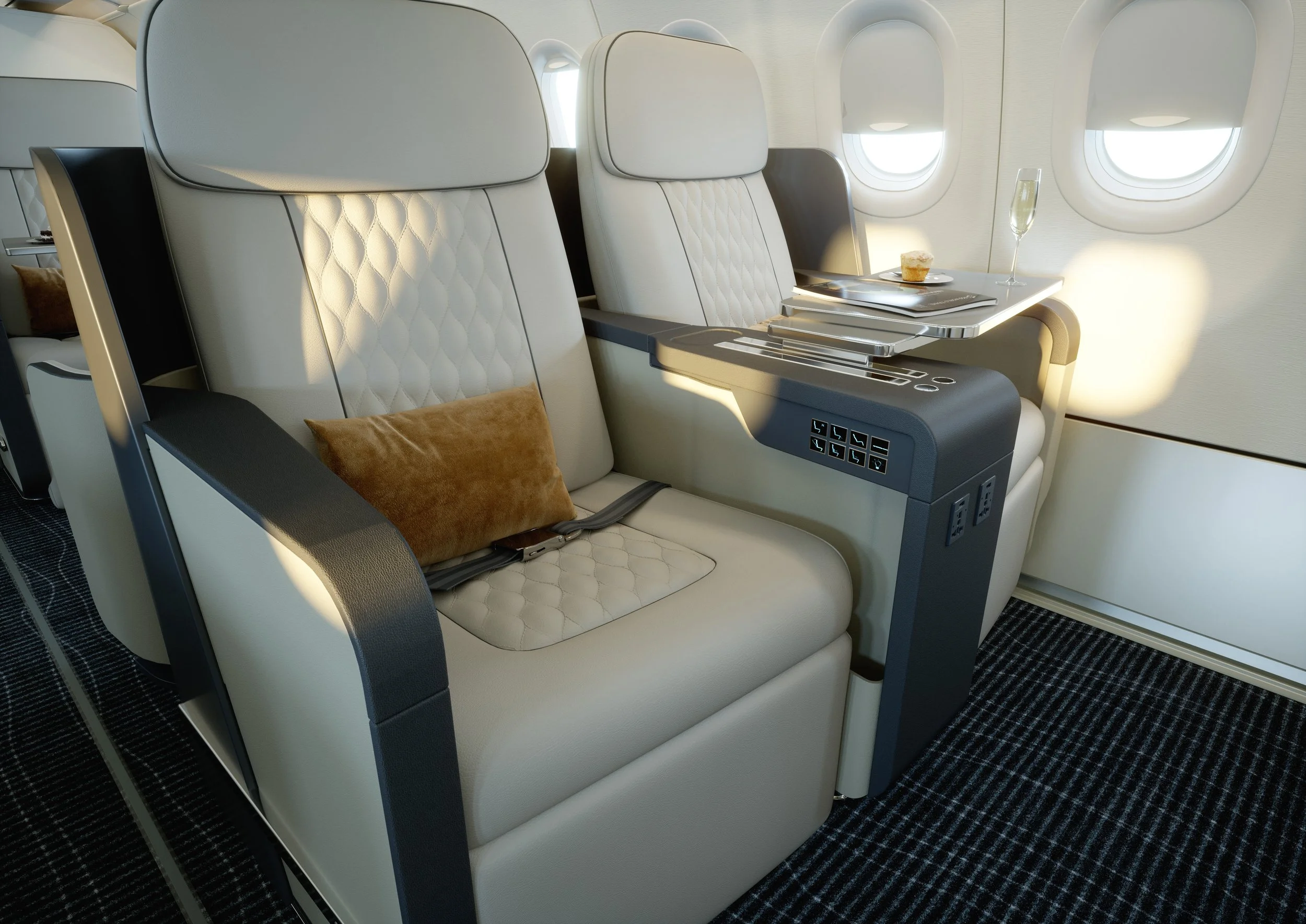 Airbus A321 interior