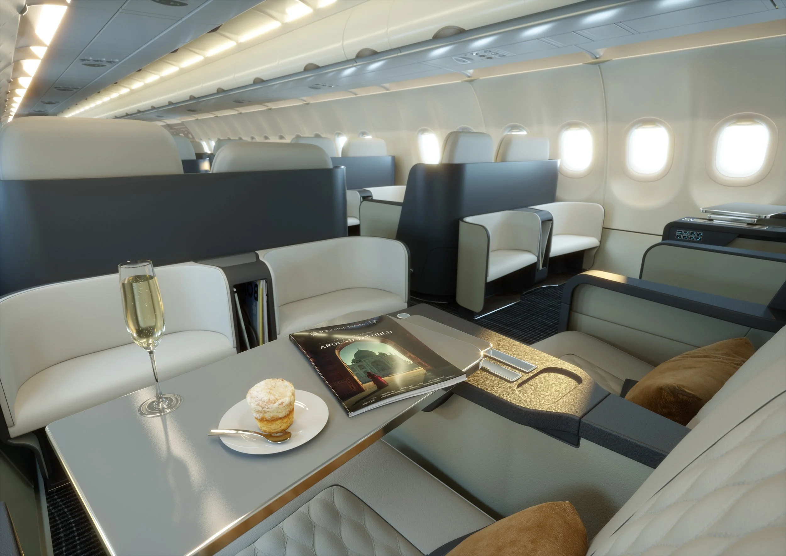 Airbus A321 cabin