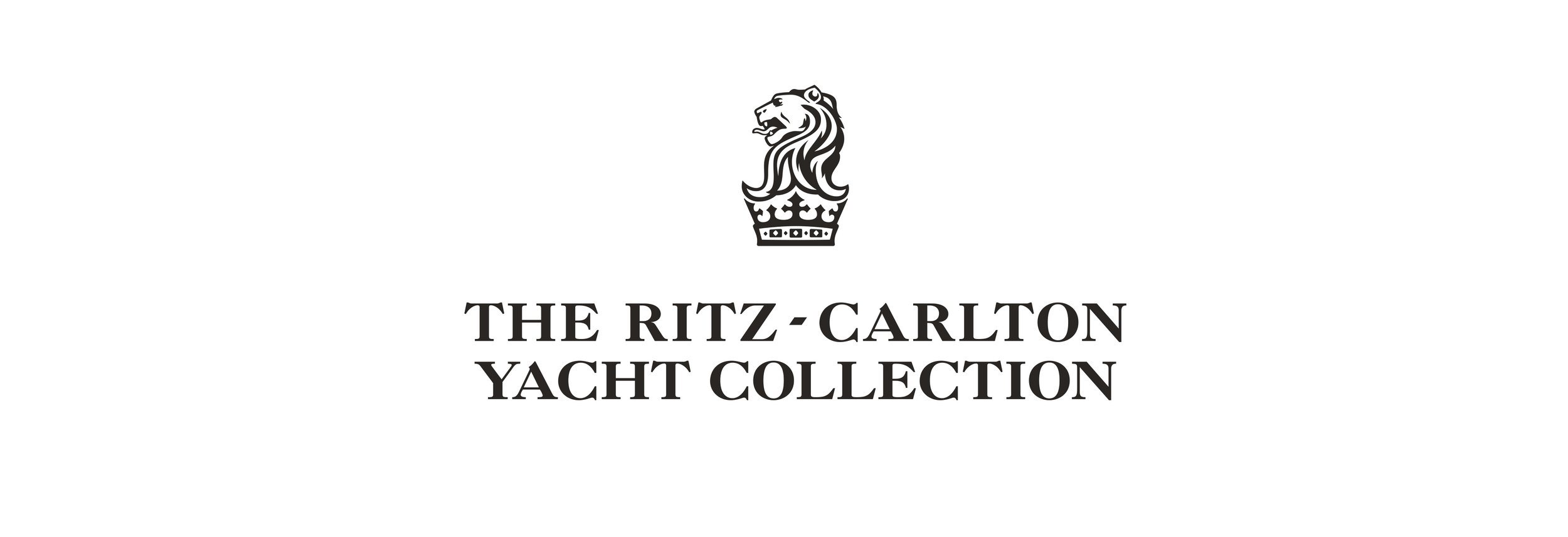The Ritz-Carlton Yacht Collection logo featuring a crowned lion's head and the text 'The Ritz-Carlton Yacht Collection'.