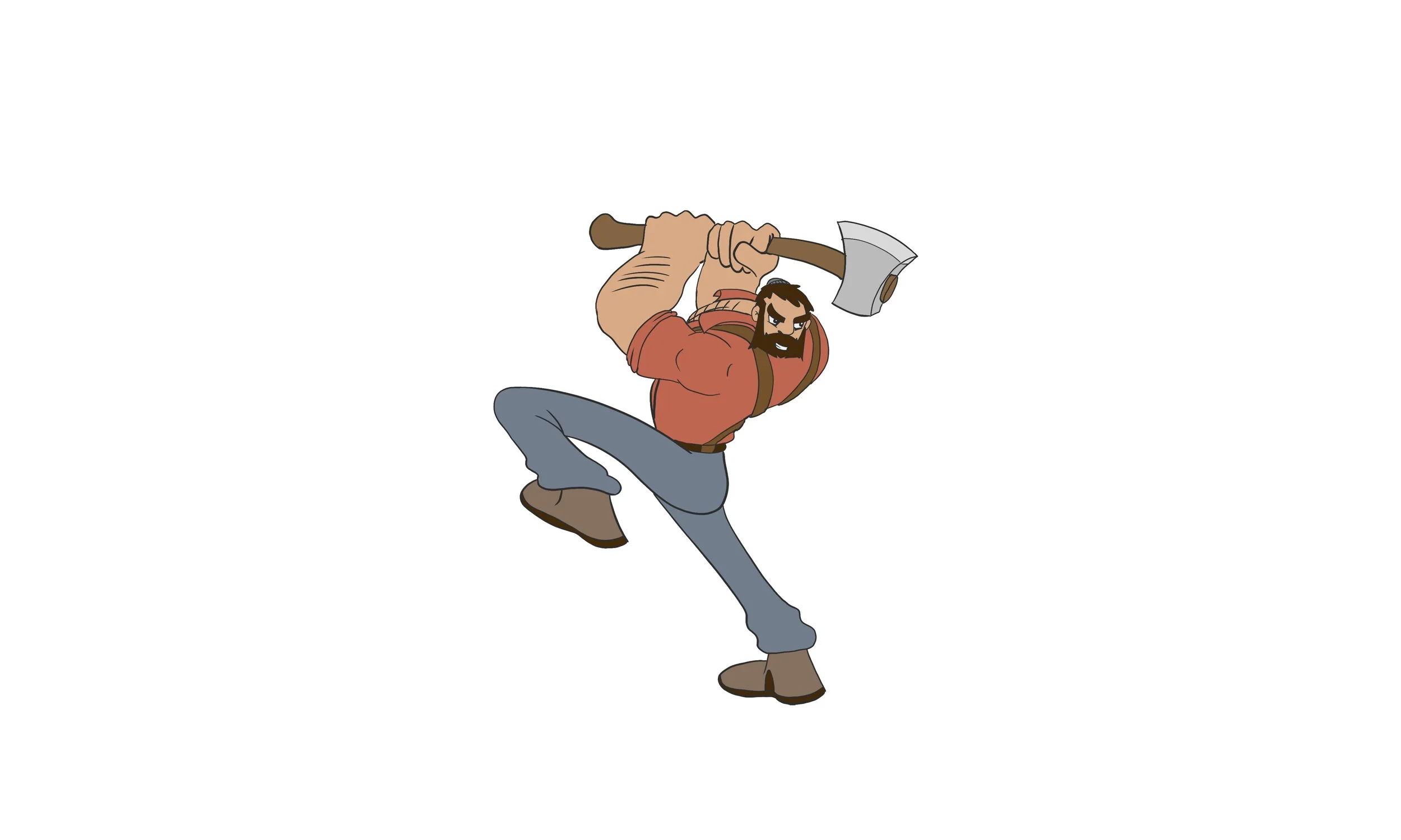 Lumber Jack Character Design - click for more