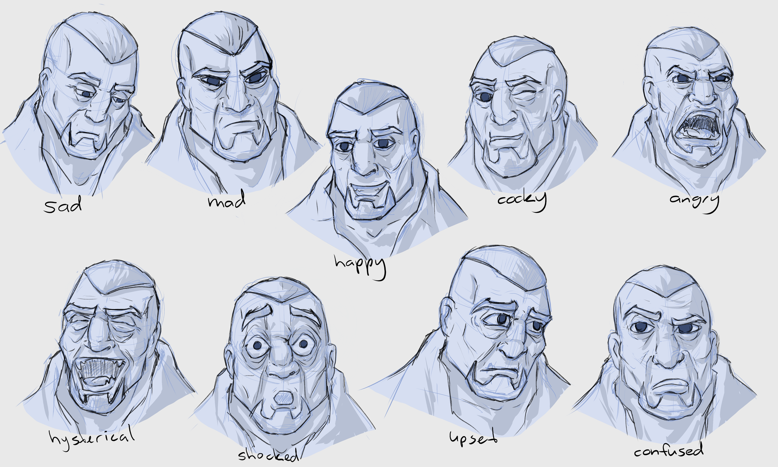 Draagor expressions sheet.png