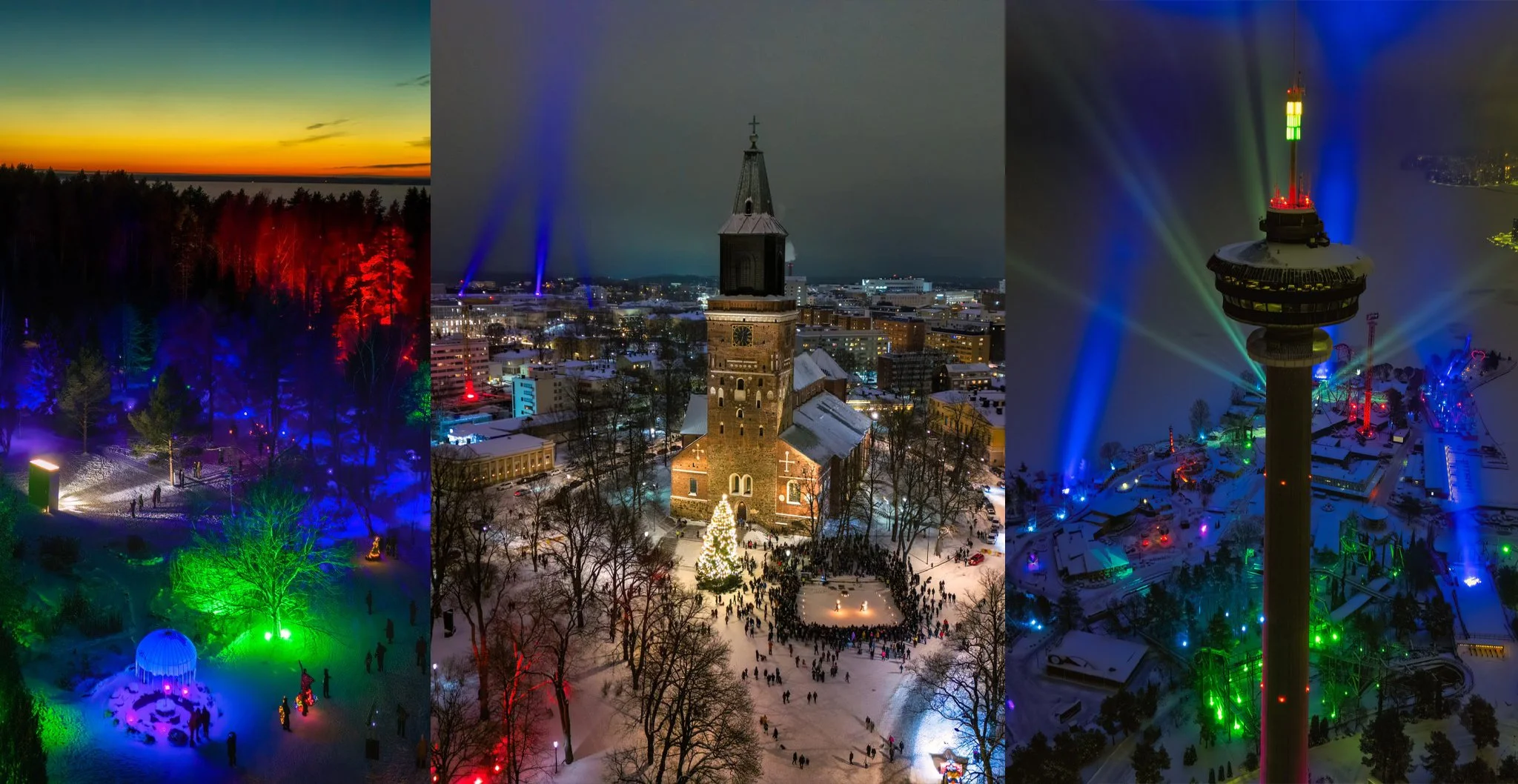 2024 loppuvuoden valotapahtumat