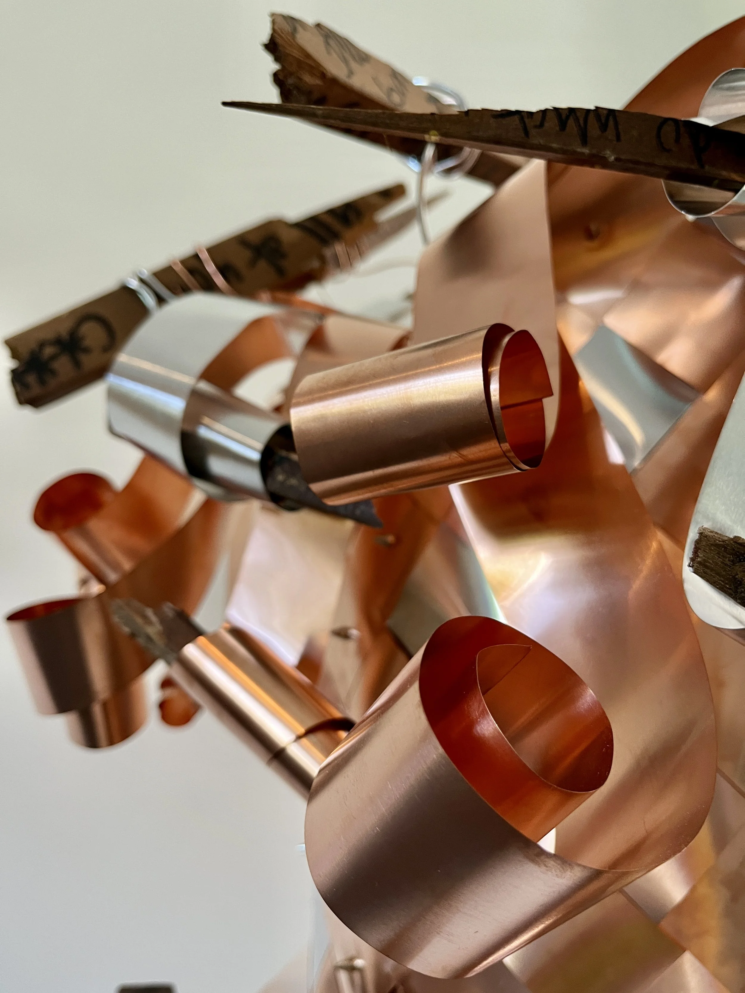 Close up image of Fay Raylene's 'Anger is Explosive, Powerful & Fiery'