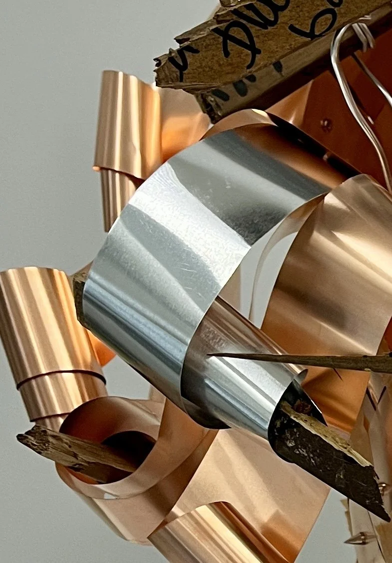 Close up image of Fay Raylene's 'Anger is Explosive, Powerful & Fiery'