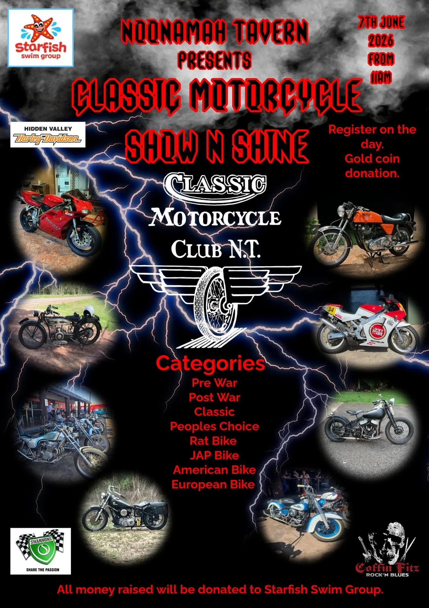 Classic Motorcycle Show N Shine