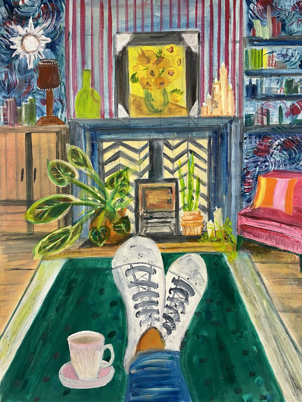 Relax
60 x 80cm 
Oil on Canvas
2020