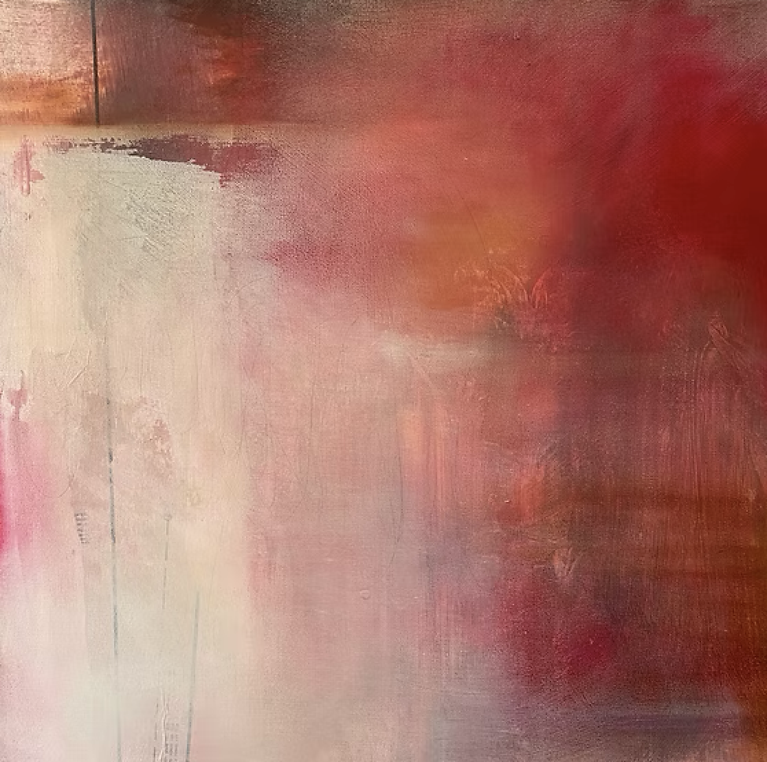 Holding the Evening, 2025, 60 x 60cm FRAMED