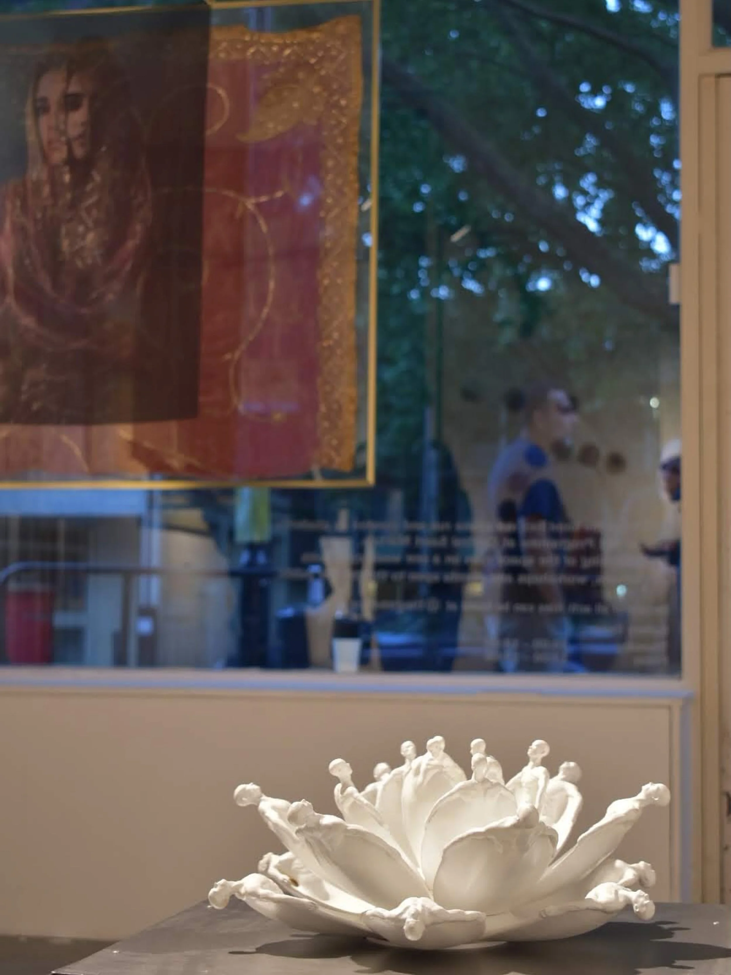 The Cyclical Body, 50 x 50 x 35cm, 3D sculpture, PLA, Enamel Gloss, Aluminium, 2024