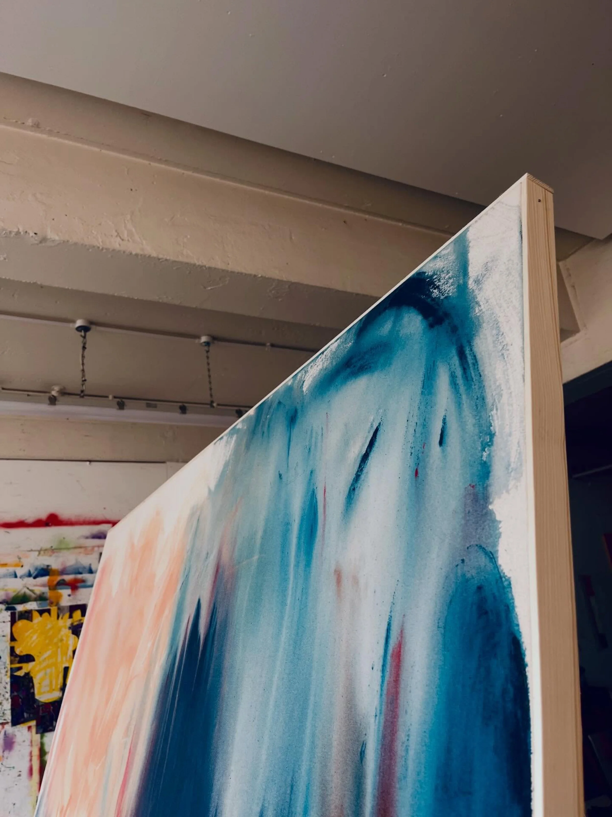 Chasm, 
165 x 175cm, 
Framed,
2026