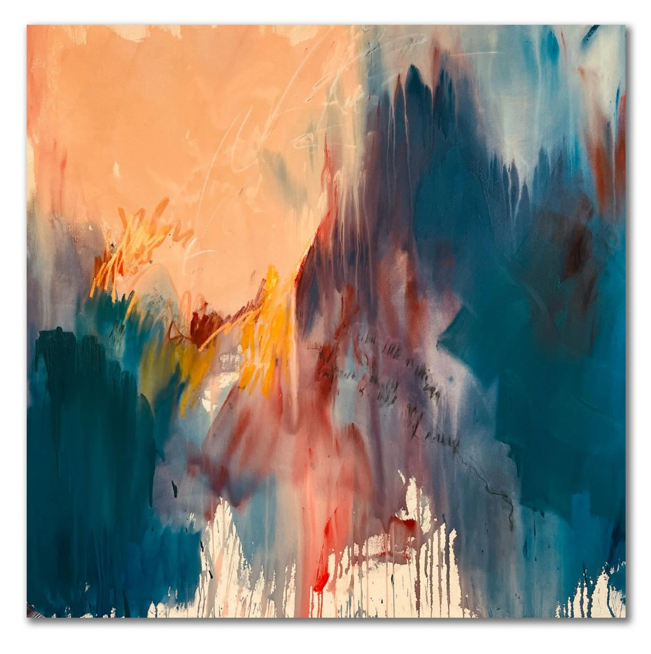 Chasm, 
165 x 175cm, 
Framed,
2026