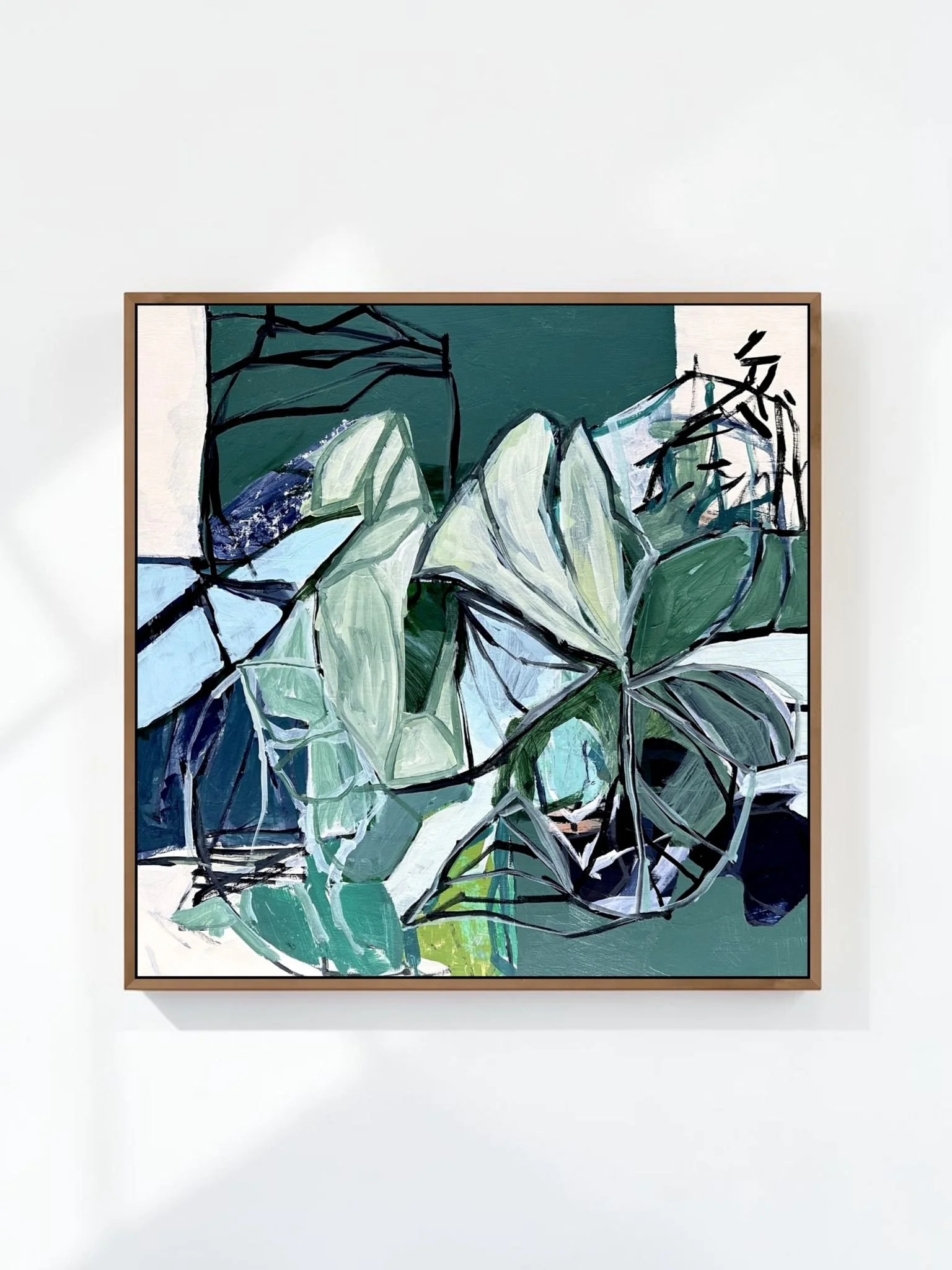 Restless Calm
Acrylic on Wooden Panel
61 x 61cm x 2cm  [excl. frame]