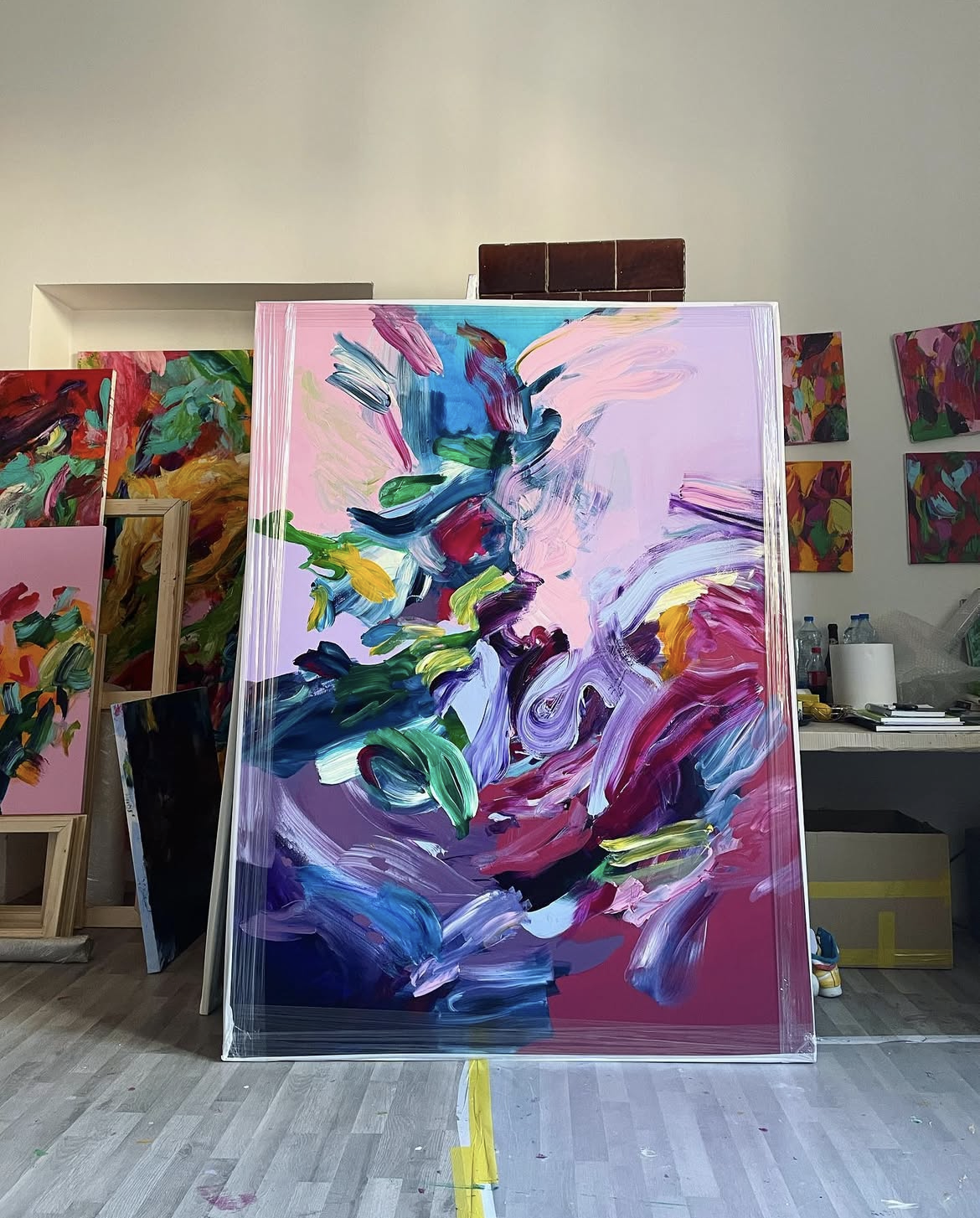 The Scent of Lilac
Acrylic on Canvas
190 x 140cm
2021
