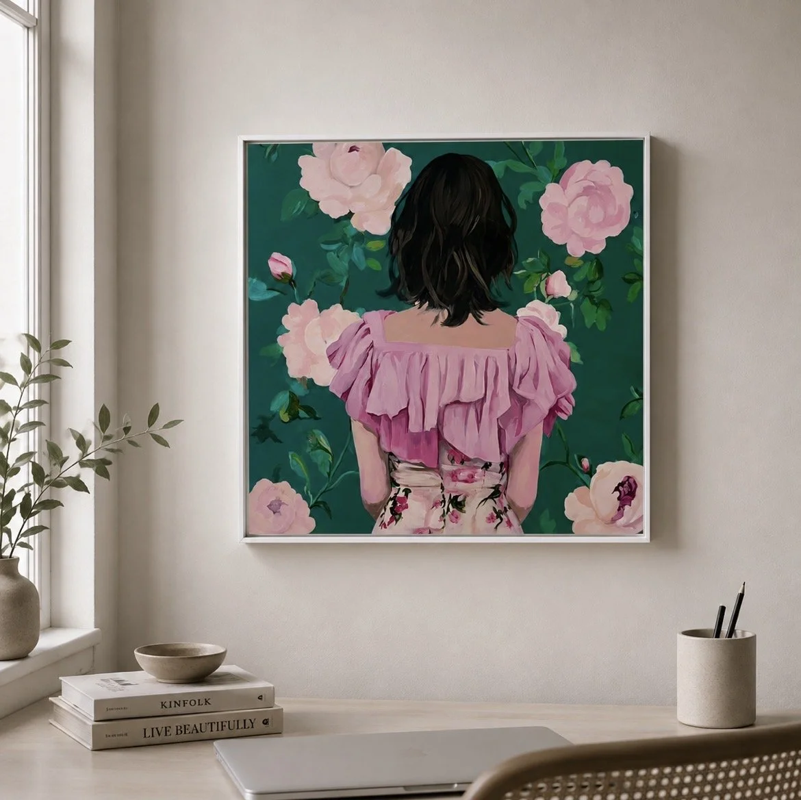  Untitled, Oil on Panel in tray frame, 51 x 51cm, 2026