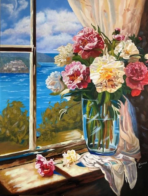 Peonies In The Window
2025
76 x 101cm