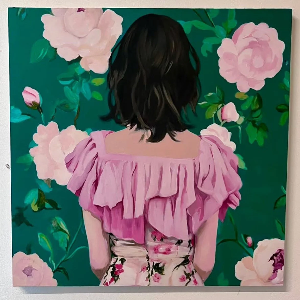  Untitled, Oil on Panel in tray frame, 51 x 51cm, 2026