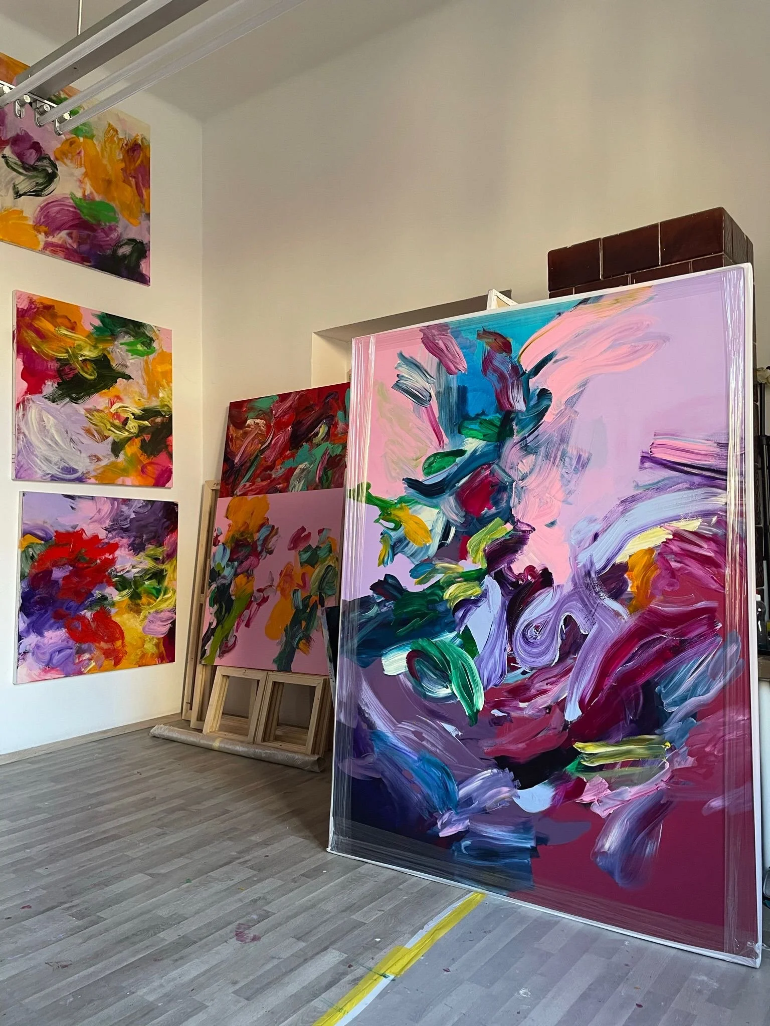 The Scent of Lilac
Acrylic on Canvas
190 x 140cm
2021