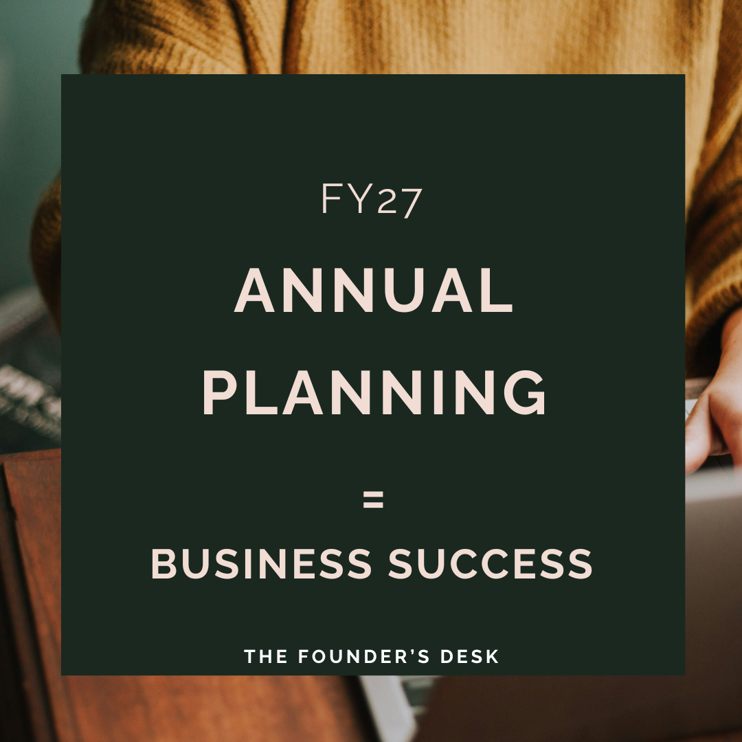 FY27 Annual Planning = Business Success
