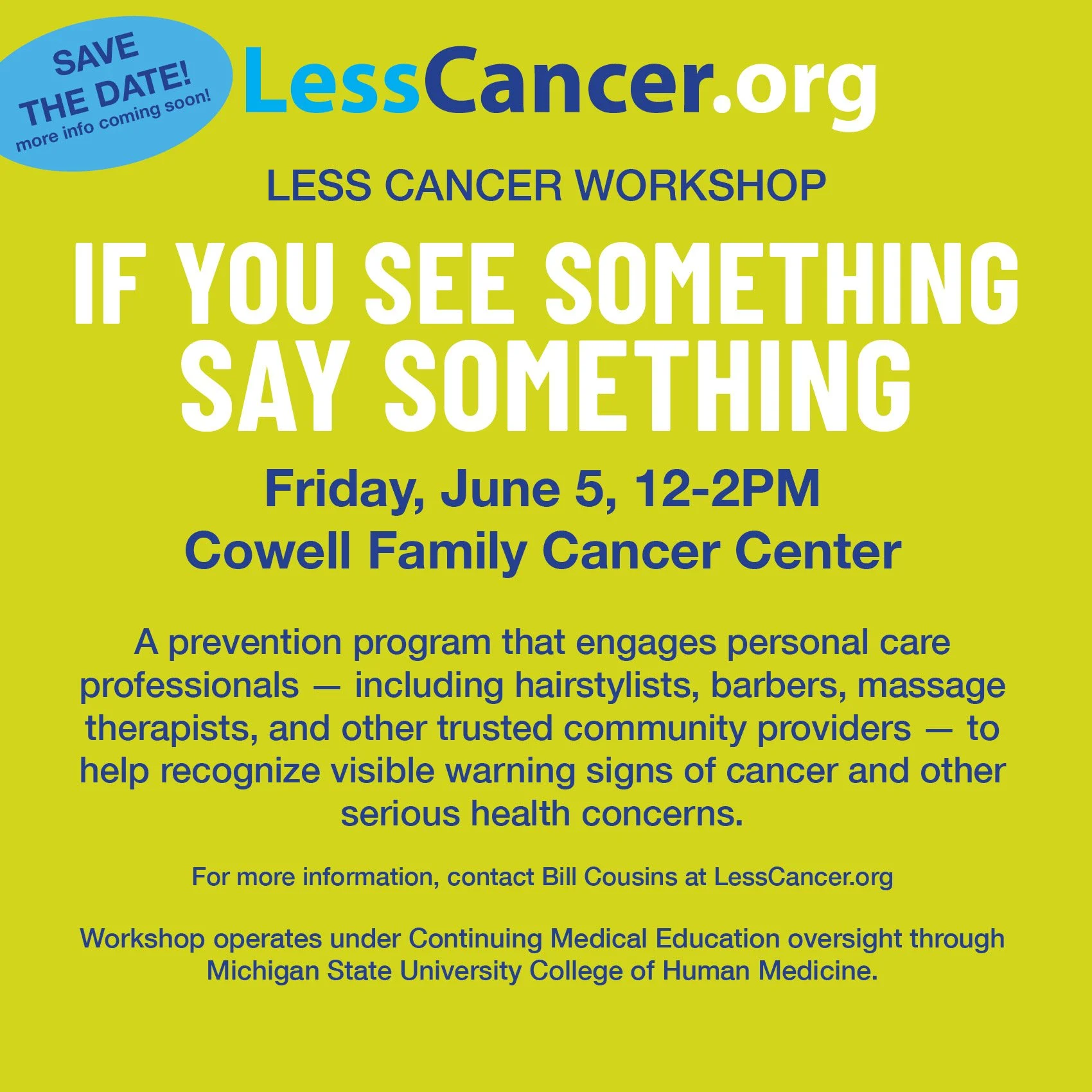 If You See Something, Say Something