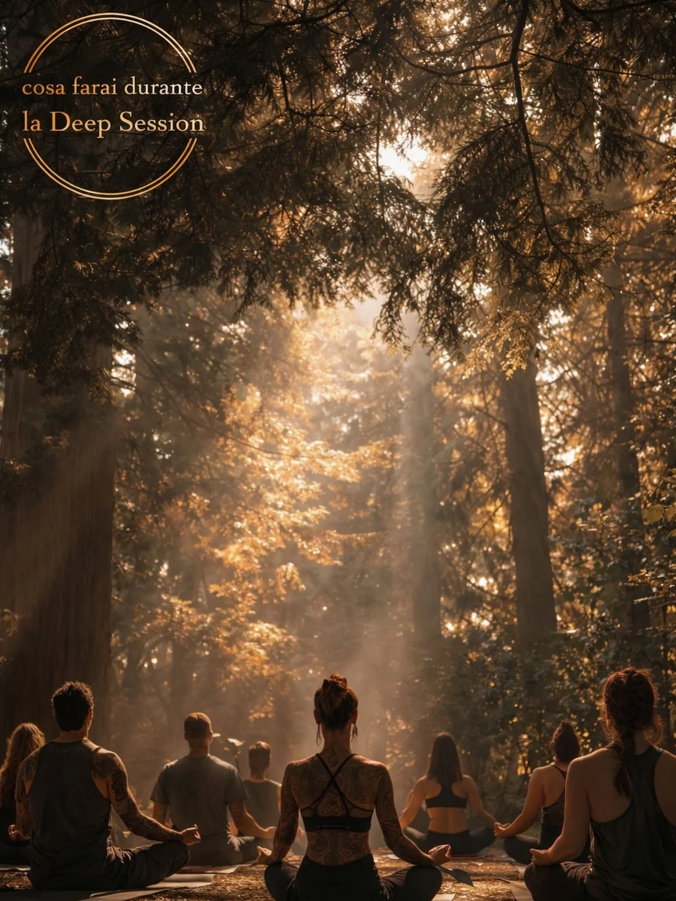 TERZO PASSO: 
🌿Trasformazione attraverso la Presenza dell&rsquo;Anima
 
Sarai guidato in un lavoro di:
​&bull;​respirazione
​&bull;​centratura
​&bull;​silenzio attivo
​&bull;​visualizzazione simbolica
​&bull;​contatto con la parte pi&ugrave; alta de