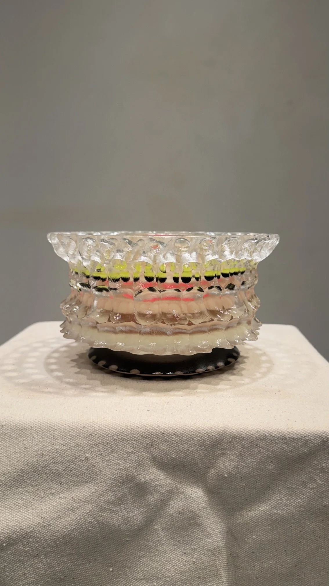 Title : Jelly lace  
Size: 7 x 4 in / 17.78 × 10.16 cm   
Price: Inquiry