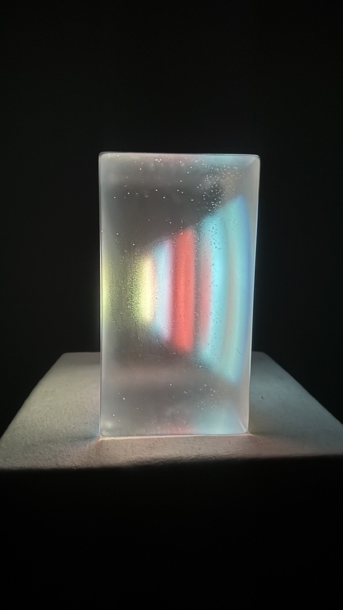 Ron Reihel
Title: Time shadow
Size: 8 x 8 x 4 3/8 inches / 20.32 × 20.32 × 11.11 cm