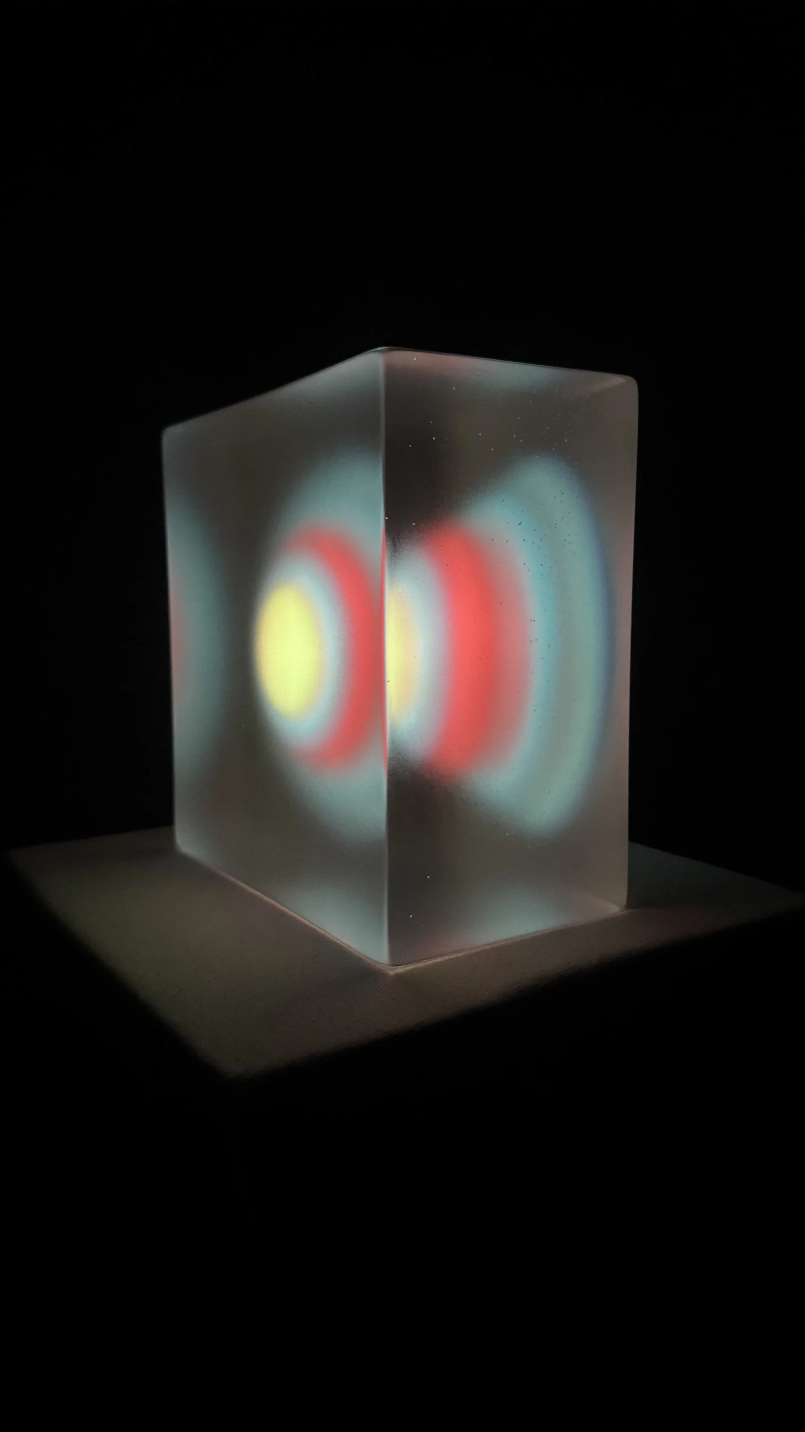 Ron Reihel
Title: Time shadow
Size: 8 x 8 x 4 3/8 inches / 20.32 × 20.32 × 11.11 cm