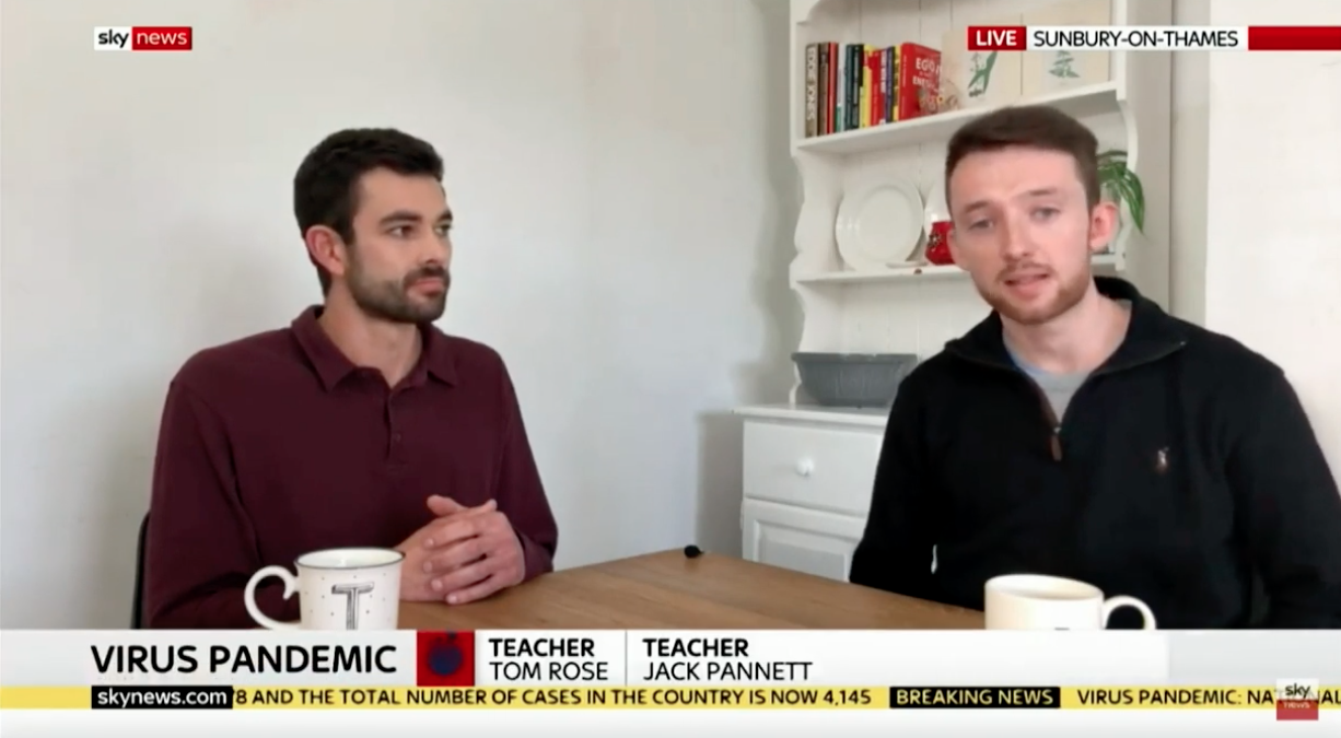 Sky News Live interview
