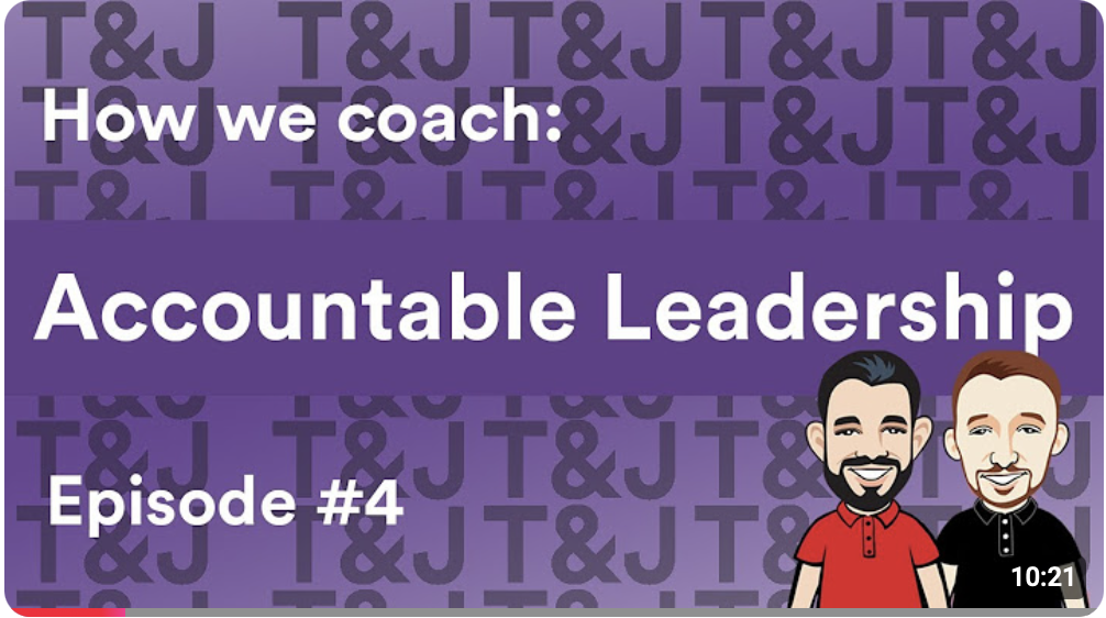 How we coach Ep 4: Accountable Leadership