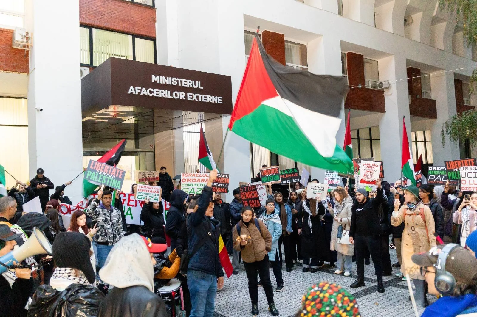 Marș solidaritate pentru Palestina