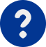 Question mark icon on blue background