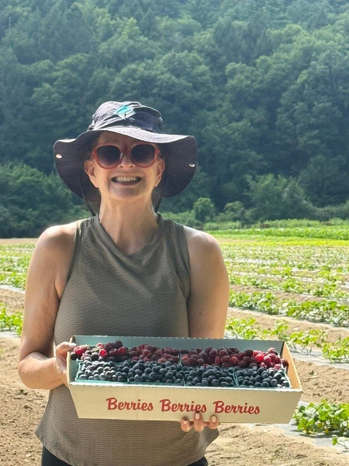 One of my favorite things about summer? Picking berries. 🫐

While in Vermont this summer, I spent some time in a berry field&mdash;and honestly, it was almost a zen-like experience. Standing there surrounded by rows of berries, with nowhere to be an