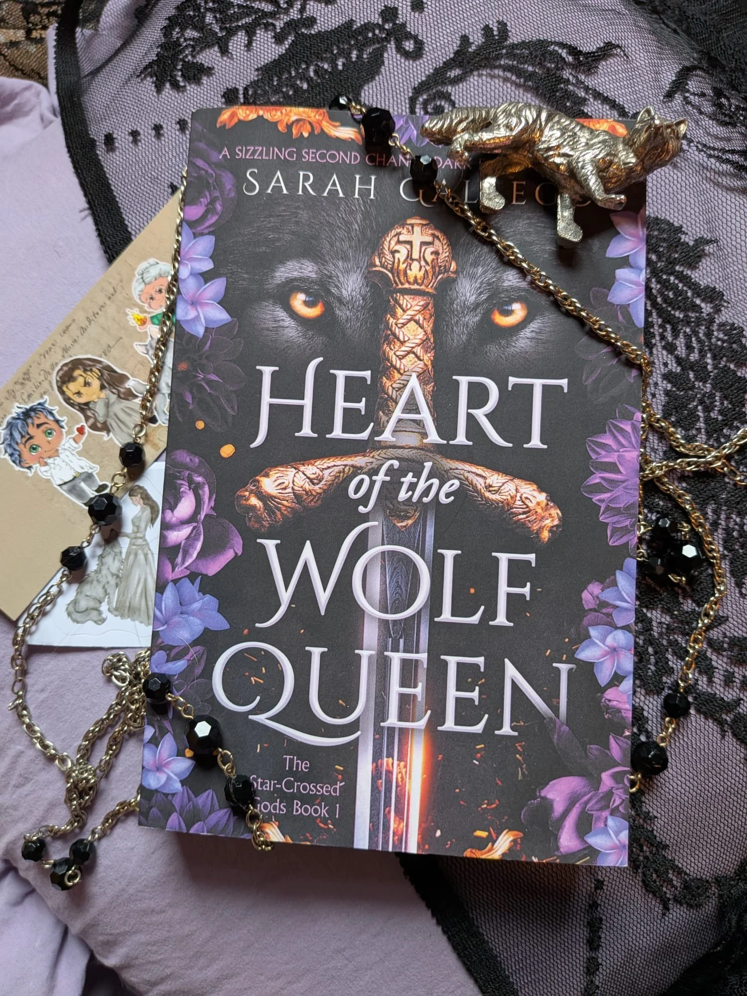 Heart of the Wolf Queen: A sizzling second chance dark fantasy romance (The Star-Crossed Gods Book # 1) SIGNED