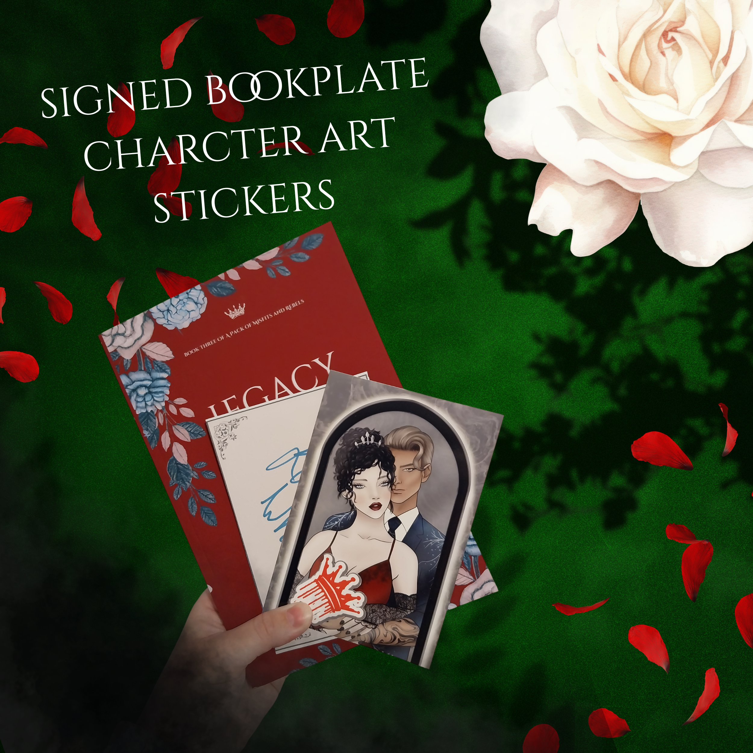 Legacy of a Queen SIGNED (Book #3) A thrilling conclusion to Forbidden Paranormal Romance Origin of a Queen