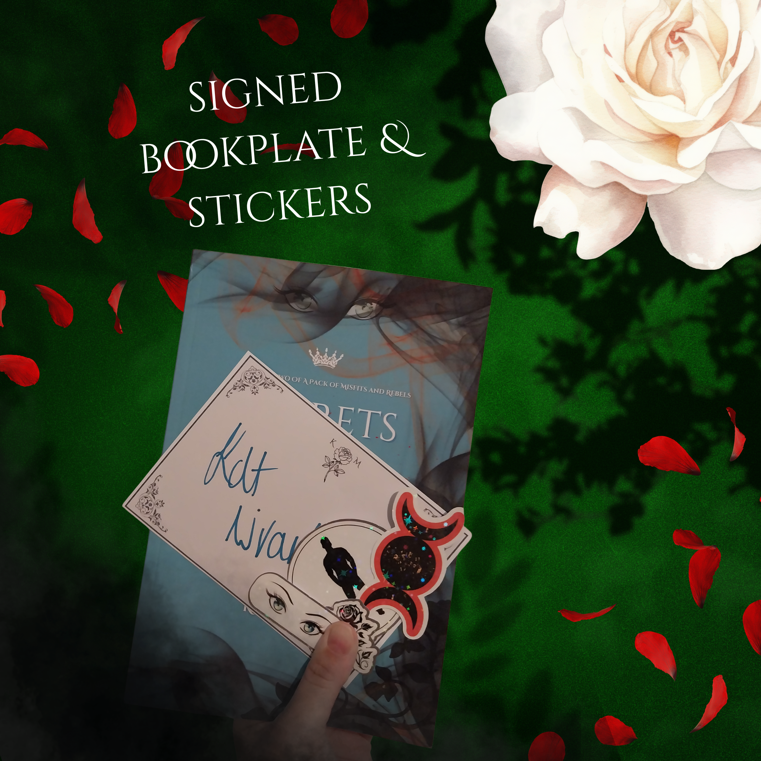 Secrets of a Queen SIGNED (Book #2) A  Forbidden Fated Mates Paranormal Romance