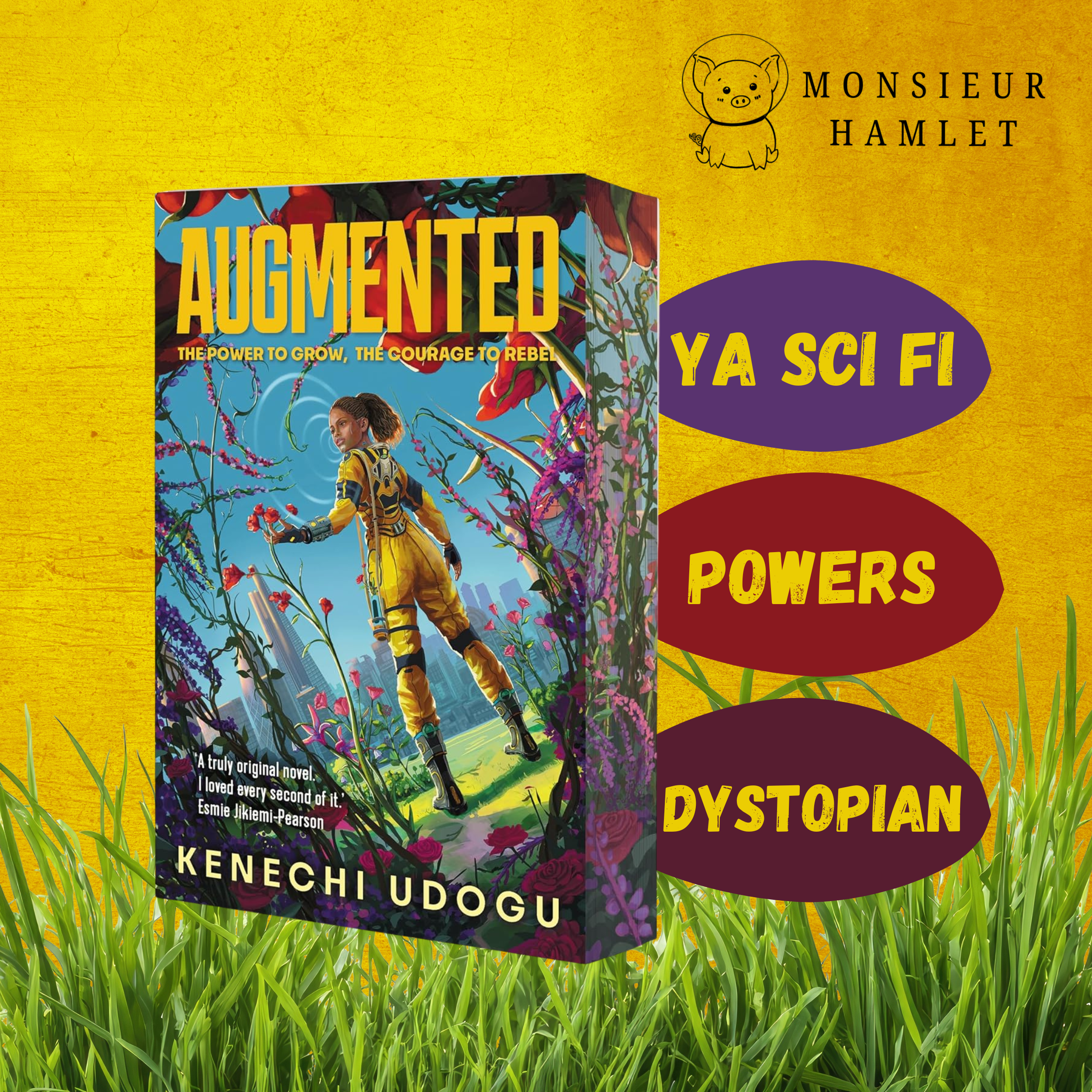 Augmented : A thrilling YA sci-fi packed with romance and rebellion for fans of Uglies and Iron Widow
