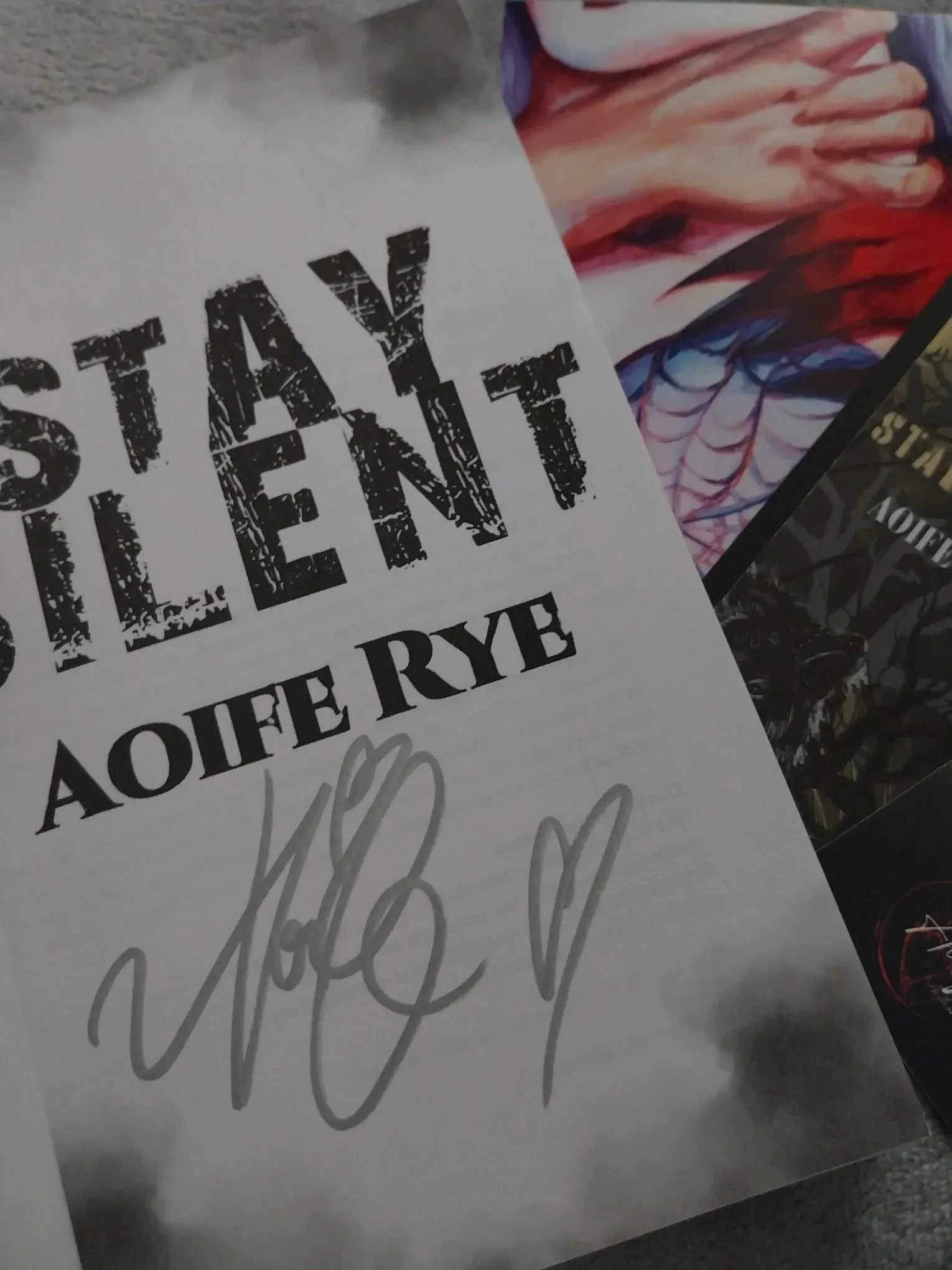 Stay Silent SIGNED