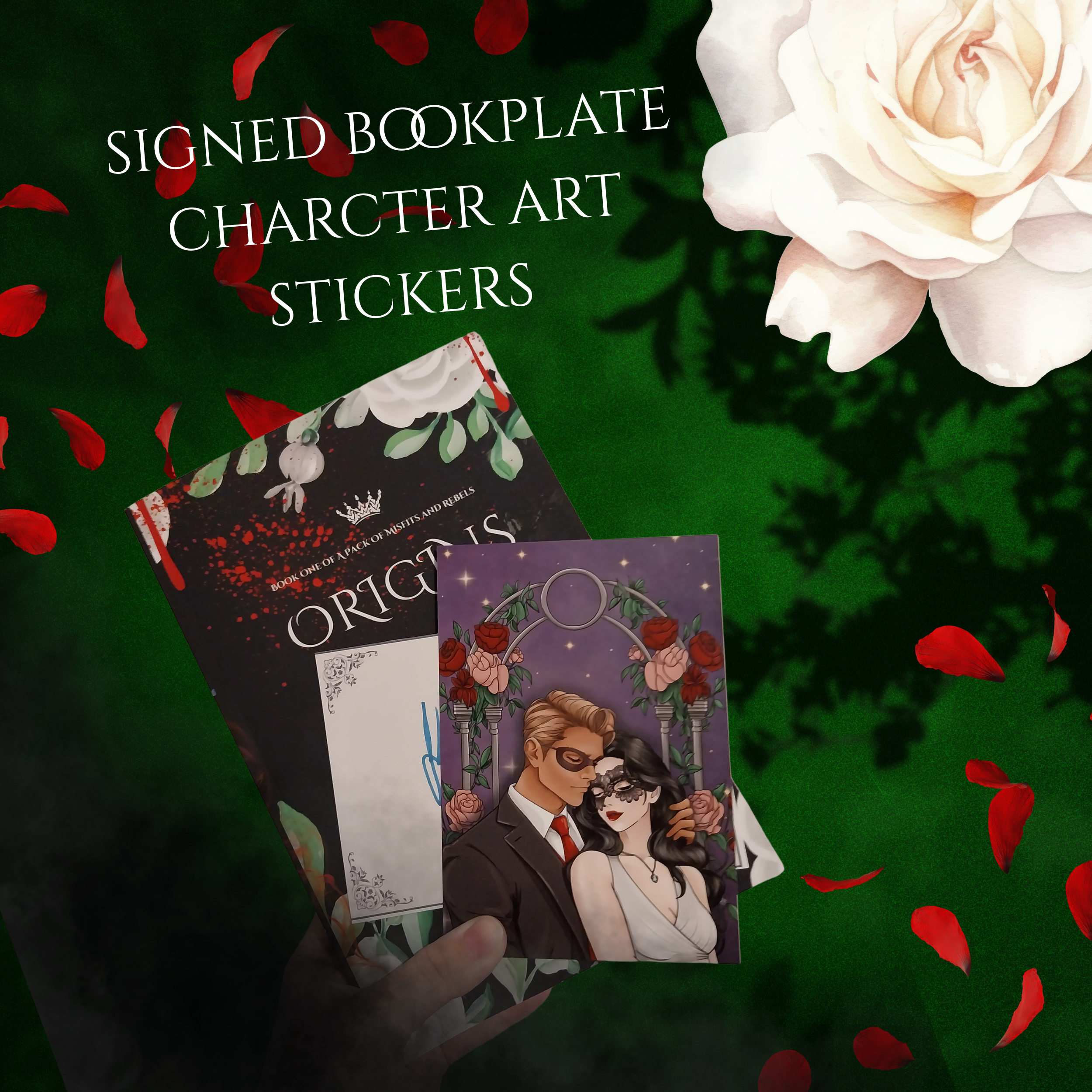 Origins of a Queen SIGNED (Book #1) A  Forbidden Fated Mates Paranormal Romance