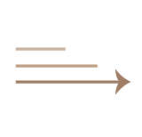 Geometric drawing of an outline square with sections divided by vertical, horizontal, and half circle lines.