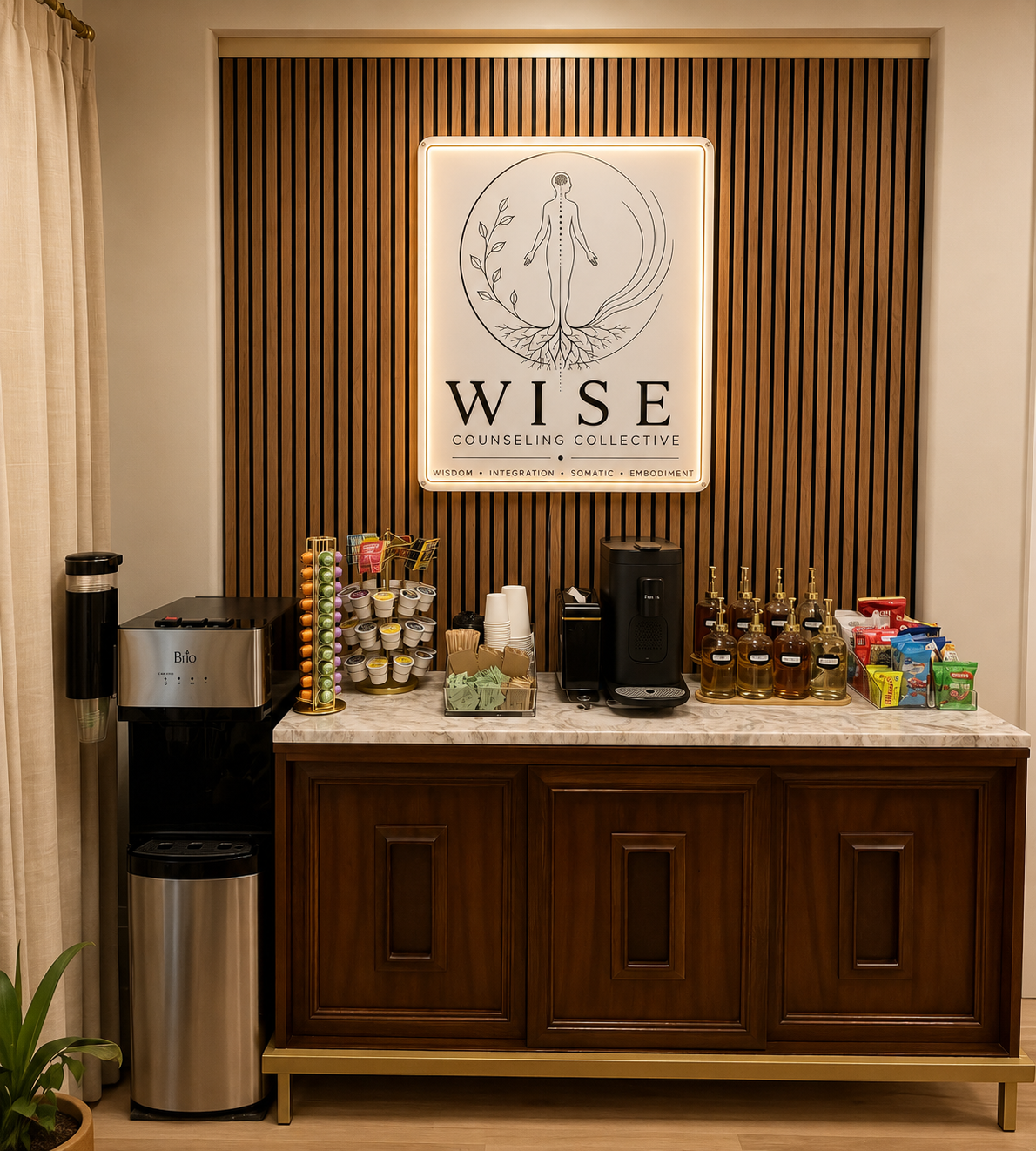 WISE Counseling Collective Coffee, Espresso, Tea, Snack Bar