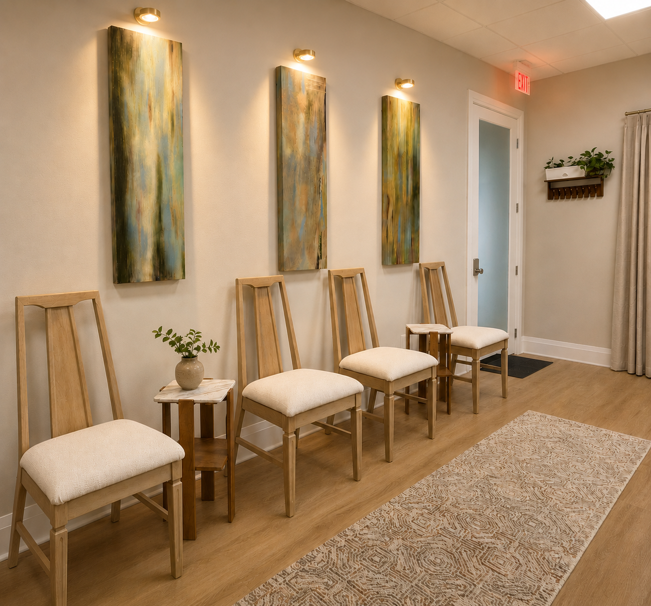therapy waiting area