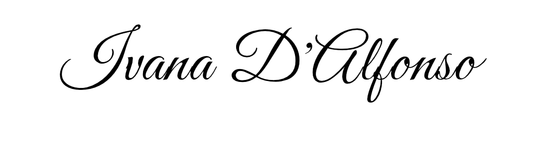 The name 'Ivana D'Alfonso' written in elegant, cursive script.