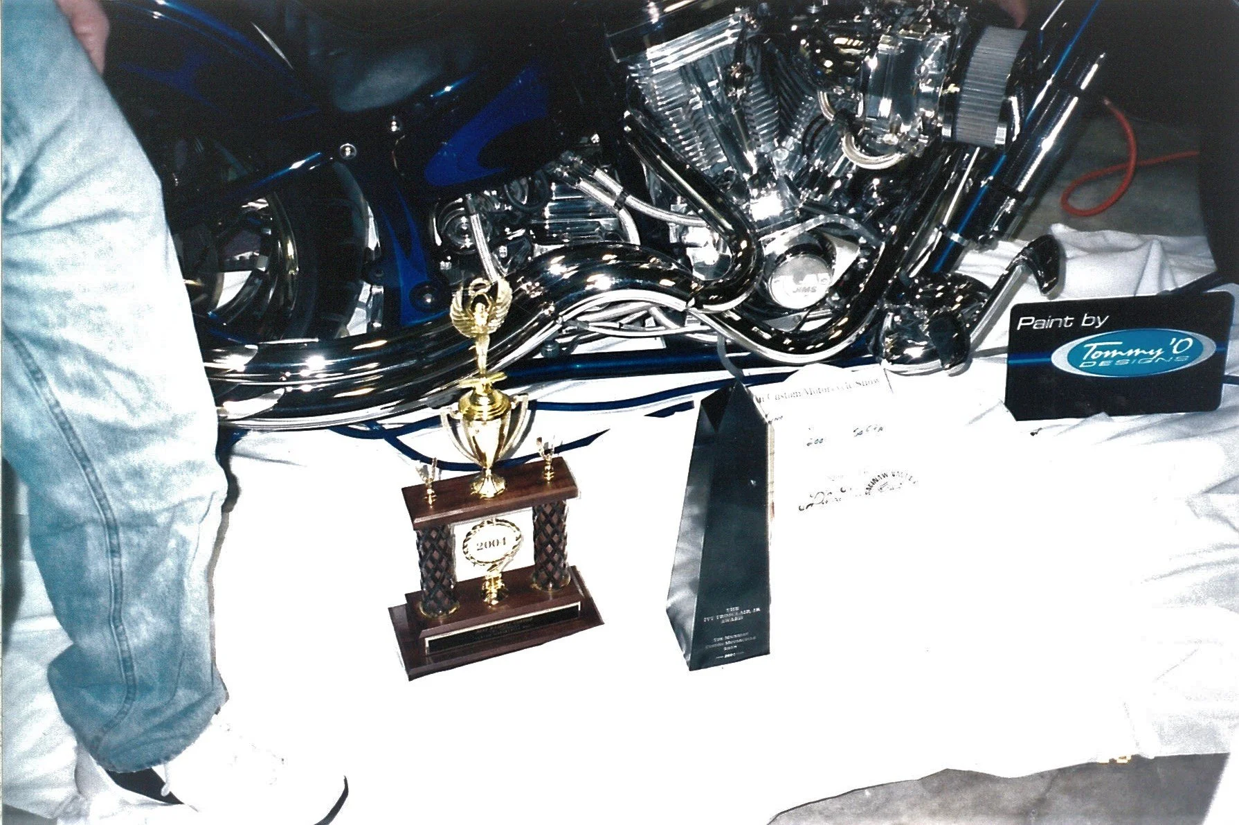 Several time winners of various custom motorcycle bike shows