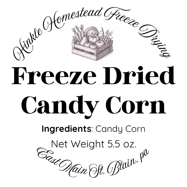 Freeze Dried Candy Corn