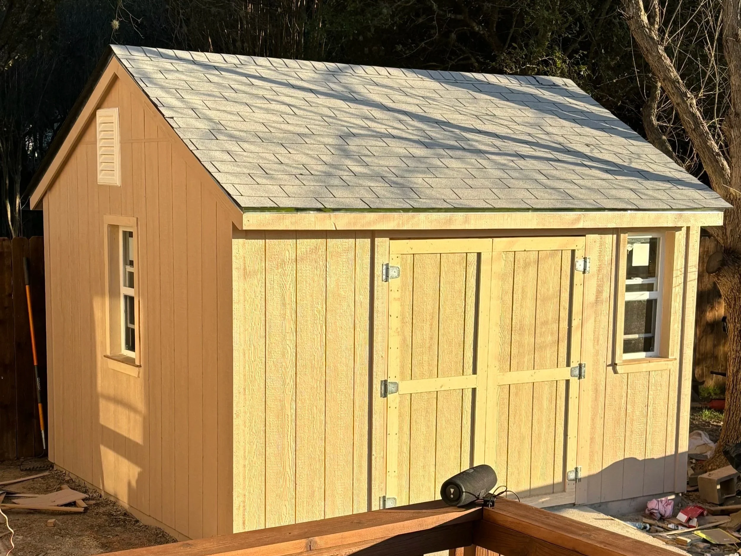 Ground-Up Sheds