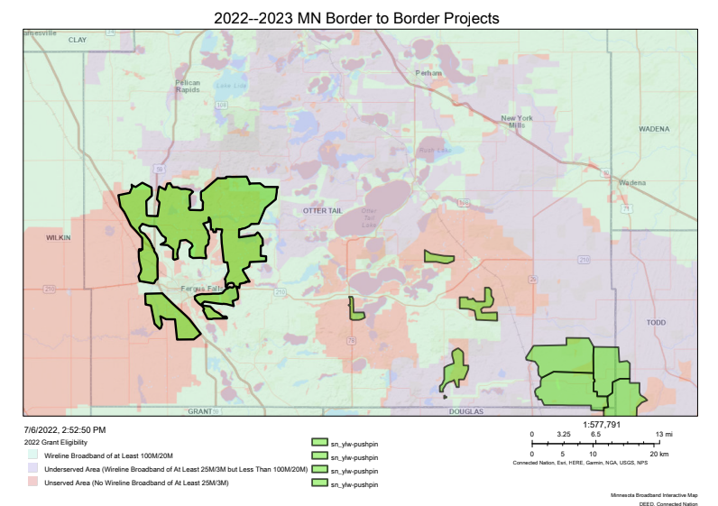 North Fergus & East Otter Tail Border to Border Projects