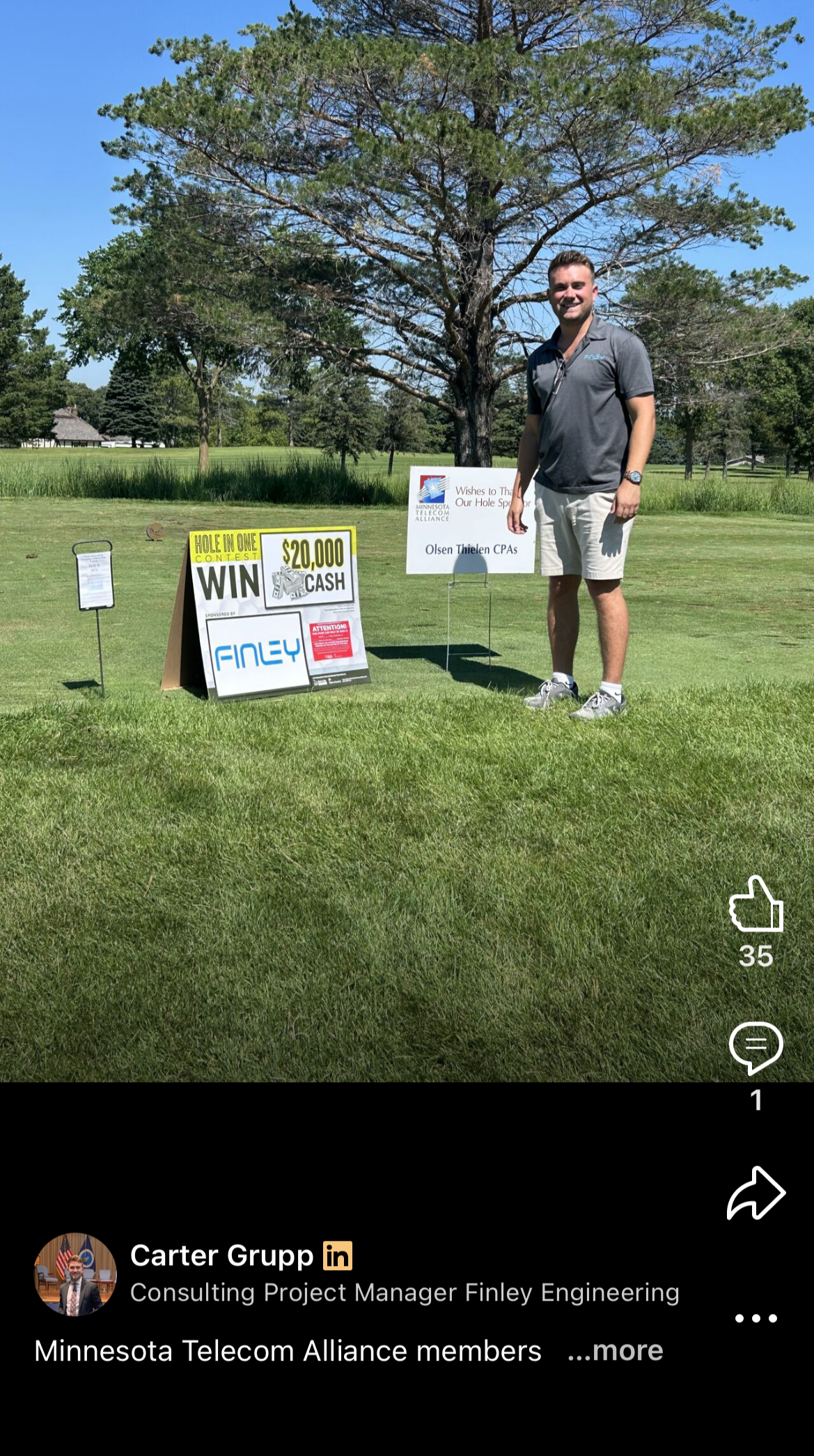 MTA (Minnesota Telecom Alliance) golf event 2025