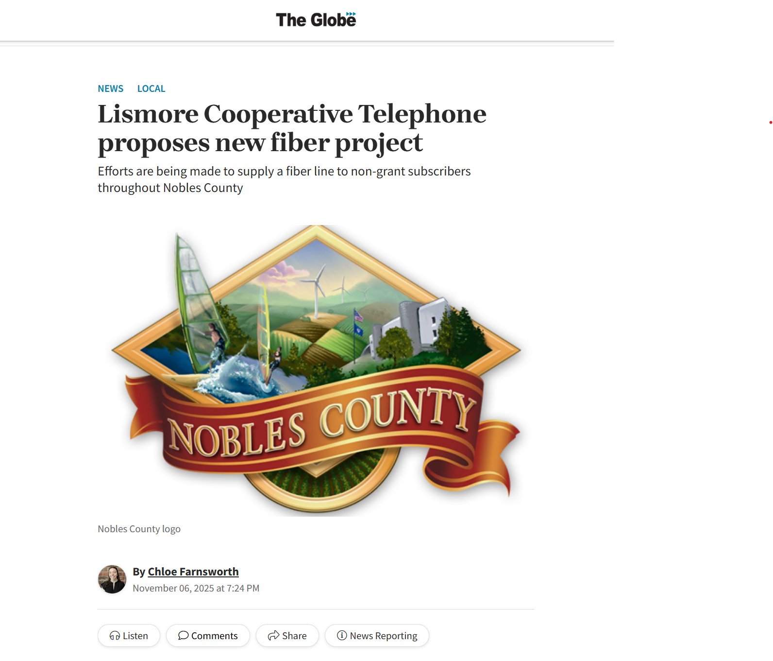 2 County 4 City Fiber Grant Partnership